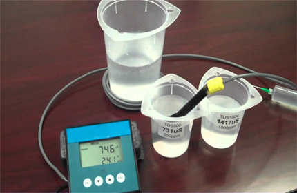 检测水样的pH参数