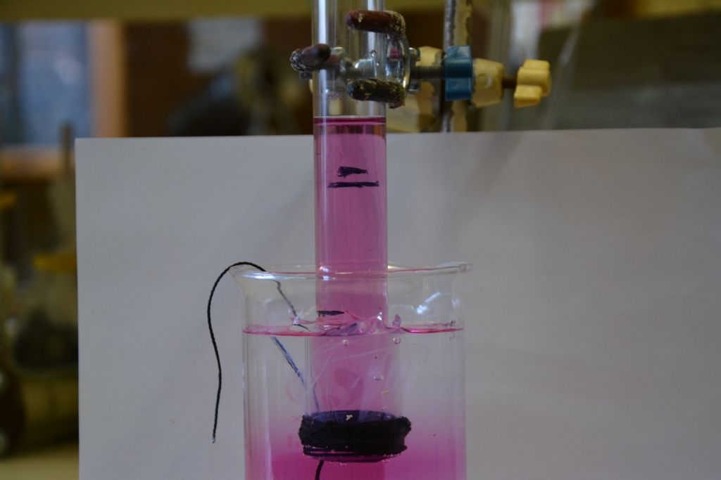 Detection of water quality by complexometric titration